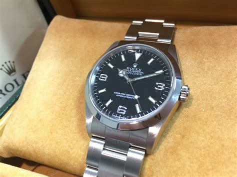 rolex エクスプローラー 中古|ロレックス エクスプローラーI / ロレックス専門店クォーク.